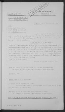 Ordenanza n° 4029 de 1974