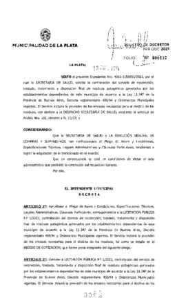 Decreto nº 92 de 2021, GARRO, Julio cesar