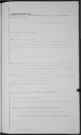 Ordenanza n° 1490 de 1949