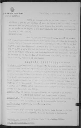 Ordenanza n° 2170 de 1958