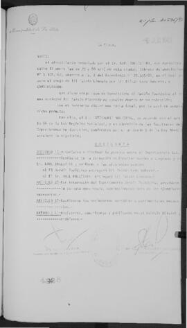 Ordenanza n° 4928 de 1981