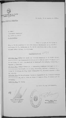 Ordenanza n° 6971 de 1988