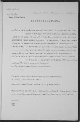 Ordenanza n° 1504 de 1949