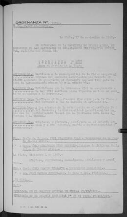 Ordenanza n° 3575 de 1967