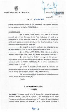 Decreto nº 715 de 2024, ALAK, Julio Cesar