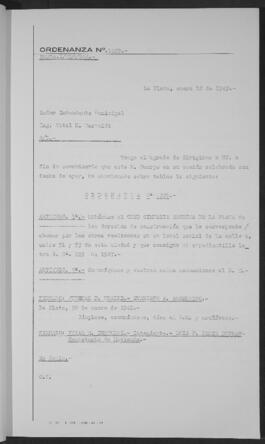 Ordenanza n° 1329 de 1949