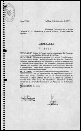 Ordenanza n° 8858 de 1997