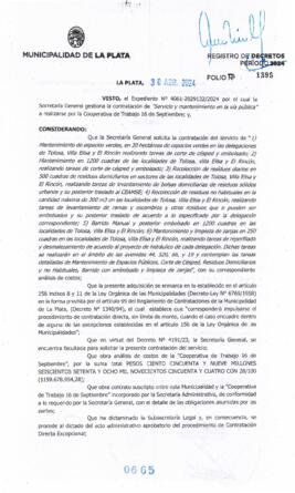 Decreto nº 665 de 2024, ALAK, Julio Cesar