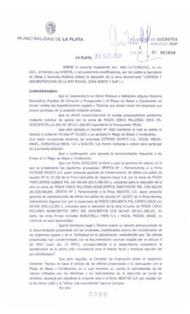 Decreto nº 2339 de 2021, GARRO, Julio cesar