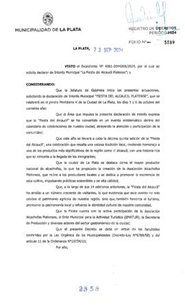 Decreto nº 2358 de 2024, ALAK, Julio Cesar