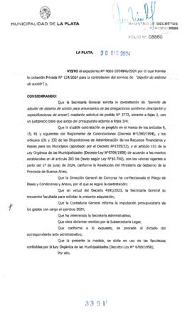 Decreto nº 3391 de 2024, ALAK, Julio Cesar