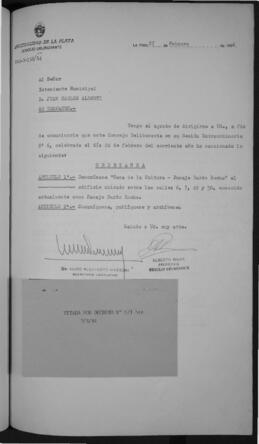 Ordenanza n° 5557 de 1984
