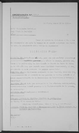 Ordenanza n° 1314 de 1949