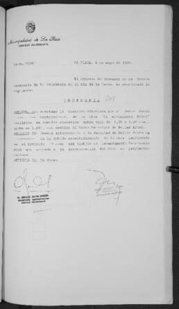 Ordenanza n° 8118 de 1993