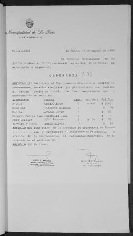 Ordenanza n° 8178 de 1993