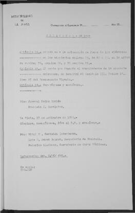 Ordenanza n° 1709 de 1949