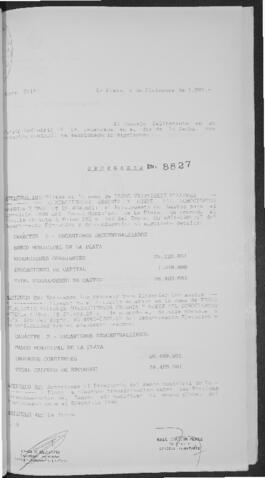 Ordenanza n° 8827 de 1997