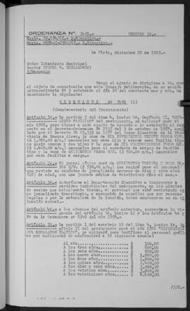 Ordenanza n° 3456 de 1965