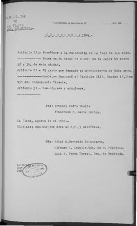 Ordenanza n° 1649 de 1949