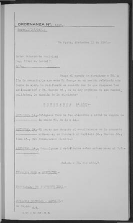 Ordenanza n° 1247 de 1948