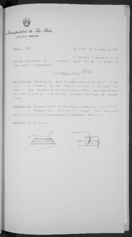 Ordenanza n° 8130 de 1993