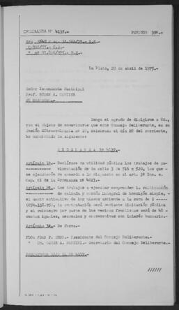 Ordenanza n° 4137 de 1975