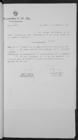 Ordenanza n° 8179 de 1993