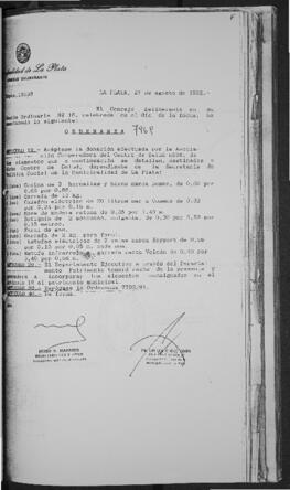 Ordenanza n° 7969 de 1992