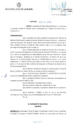 Decreto nº 2885 de 2024, ALAK, Julio Cesar