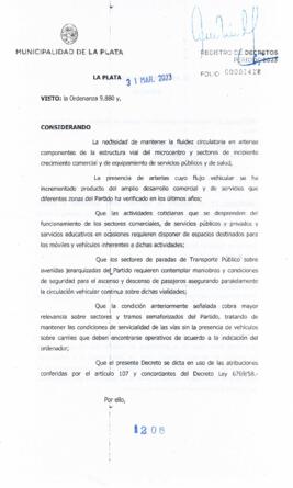 Decreto nº 1208 de 2023, GARRO, Julio cesar