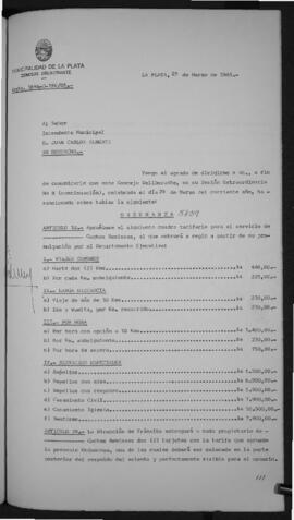 Ordenanza n° 5839 de 1985