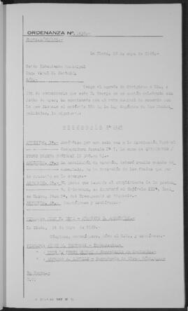 Ordenanza n° 1436 de 1949