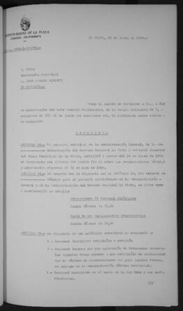 Ordenanza n° 5622 de 1984