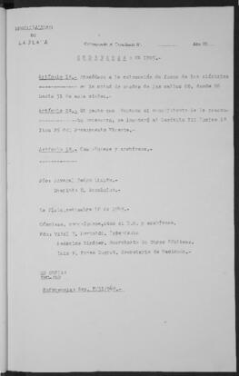 Ordenanza n° 1705 de 1949