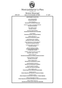 Boletín Municipal nº 1237 - jueves, 21 de septiembre de 2023
