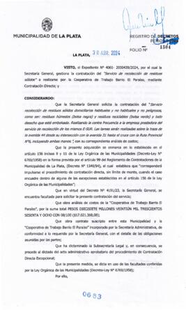 Decreto nº 683 de 2024, ALAK, Julio Cesar