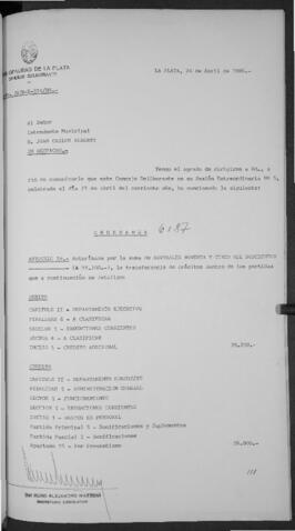 Ordenanza n° 6187 de 1986