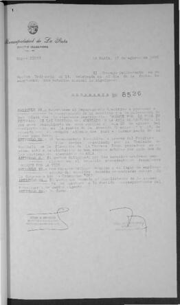 Ordenanza n° 8526 de 1995