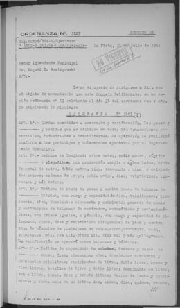 Ordenanza n° 3105 de 1964