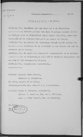 Ordenanza n° 1678 de 1949