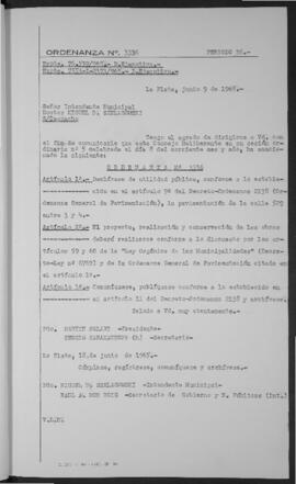 Ordenanza n° 3336 de 1965
