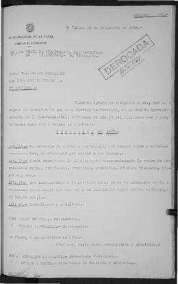 Ordenanza n° 2687 de 1960