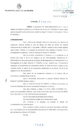 Decreto nº 245 de 2025, ALAK, Julio Cesar