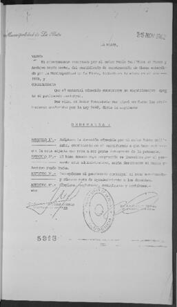 Ordenanza n° 5315 de 1982