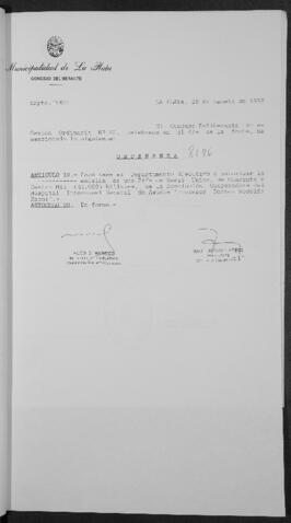 Ordenanza n° 8186 de 1993