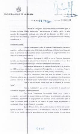 Decreto nº 494 de 2023, GARRO, Julio cesar