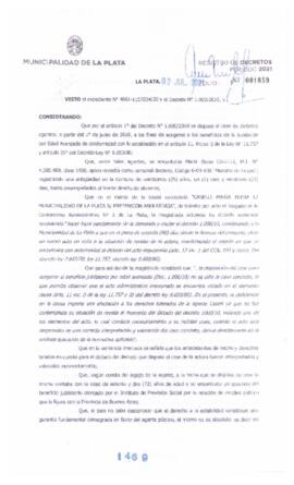 Decreto nº 1469 de 2021, GARRO, Julio cesar