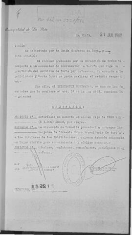 Ordenanza n° 5221 de 1982