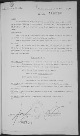 Ordenanza n° 4972 de 1981