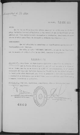 Ordenanza n° 4869 de 1981